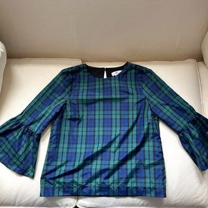 Vineyard Vines plaid blouse